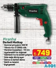 PİRANHA DARBELİ MATKAP